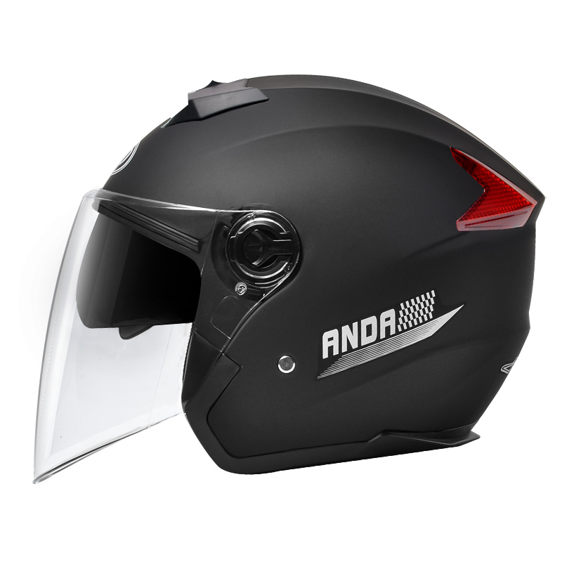 719 Double Visors Open Face Motorcycle Helmet Motocross Helmet