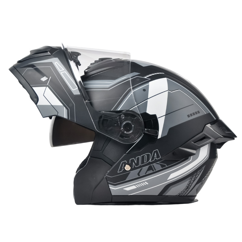 102 Flip Up Motorcycle Helmet Double Visors Motocross Helmet