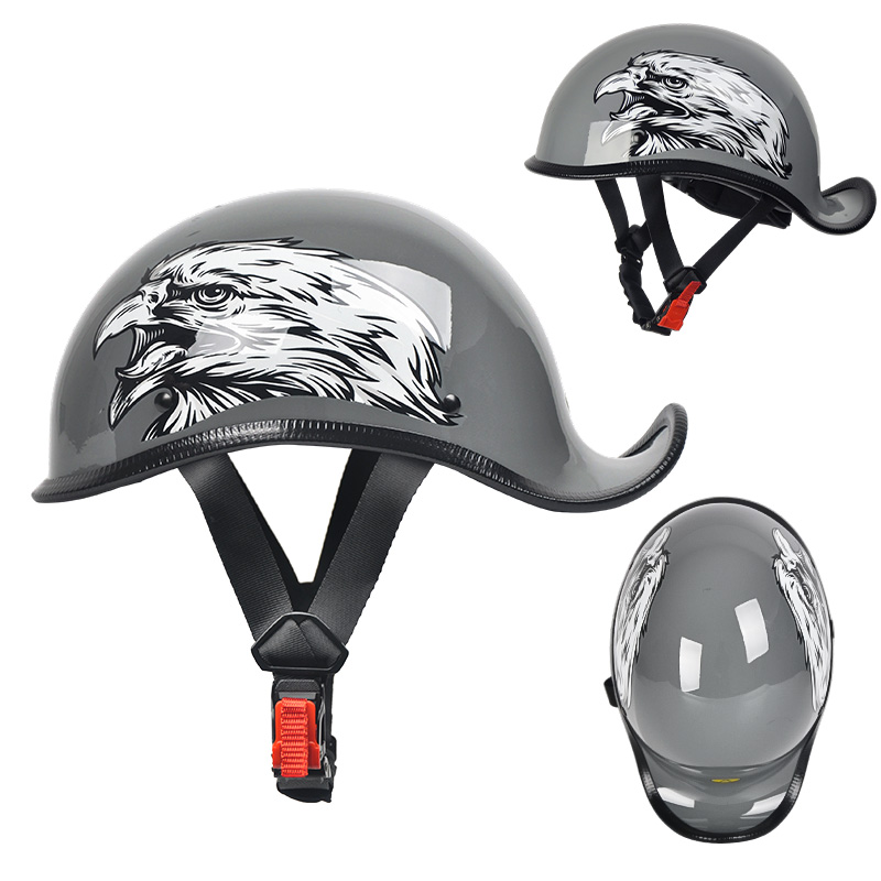 ZX306 Cruise Retro Half Face Motorcycle Helmet ABS Motocross Helmet