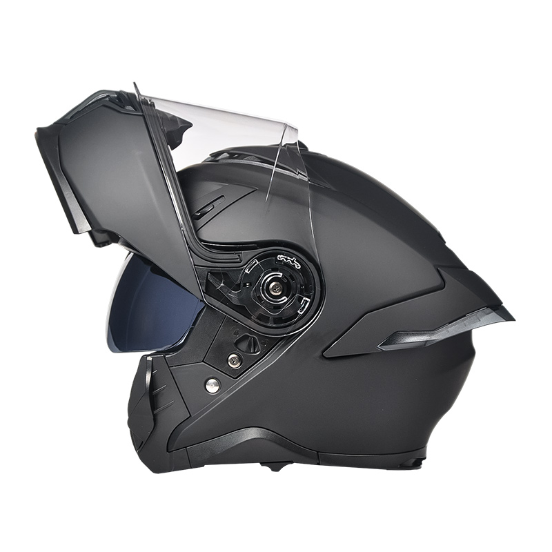 LP001 Double Visors Flip Up Motorcycle Helmet Motocross Modular Helmet
